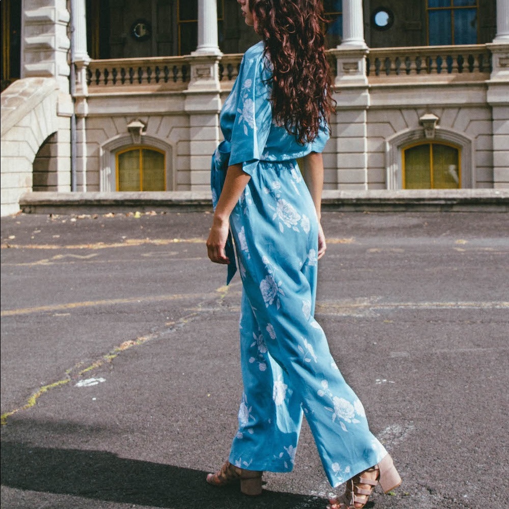 Floral Jumpsuit
